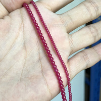 2mm 3mm Dainty Little Stone Round Polished Beads, Amethyst Quartz Crystal Gemstone Loose Bead Strand for DIY Jewelry, 38cm