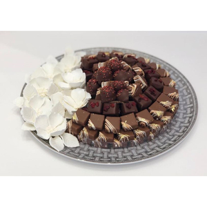 Hot Selling Home Weddings Decoration Chocolate Server Platter Golden Metal Chocolate Bowl Modern <b>Sweets</b> Bowl Eco-Friendly - Product Image 5