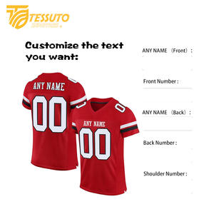 Ropa deportiva con estampado completo, camisetas de fútbol clásicas Vintage, camiseta de fútbol personalizada con cuello en V, camiseta de fútbol para hombre - Product Image 6