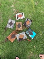 Dompet Kulit Sapi Asli Berkualitas Premium, Kantong Kecil dengan Tali Pendek, Penutup Ritsleting, Tali Kulit, Dompet Uang Wanita