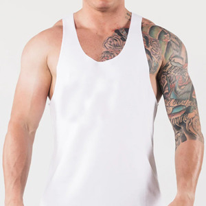 Couleur personnalisée taille disponible Débardeurs pour hommes Débardeurs de gym 100% coton à séchage rapide de fabrication professionnelle durable - Product Image 1