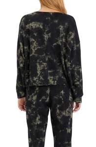 Sudadera con Capucha de Manga Larga con Estampado Tie Dye para Mujer, de Alta Calidad, Ecológica, Antibolitas, Transpirable, con Logotipo Frontal para Invierno - Product Image 2