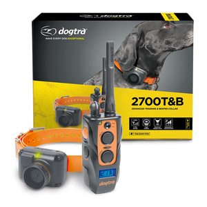 Collar de Adiestramiento para Perros ORIGINAL Dogtras 2700T&B de Largo Alcance (1 Milla) con Control Remoto y Sonido - Product Image 1