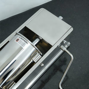 Remplisseuse à saucisses horizontale en acier inoxydable de style commercial, vente en gros directe d'usine, pour usage domestique, transformation alimentaire - Product Image 3