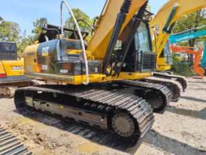 Excavadora de orugas Caterpillar 320D usada en buenas condiciones 20t hidráulica con componentes de engranaje de motor central a la venta a bajo precio - Product Image 4