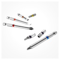 Kit d'outils automobiles MRM, jeu de tournevis manuel 1/4'' avec embouts Torx en acier S2 chromé, 25 mm, étui rigide, dimensions personnalisées, support OEM