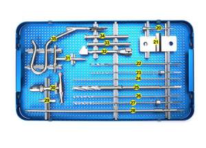 Juego de Instrumentos para Clavos Intramedulares de Tibia, Manual, de Acero Inoxidable, de Alta Calidad, Reutilizable, con Certificación CE, Precio Bajo de Fabricante - Product Image 2