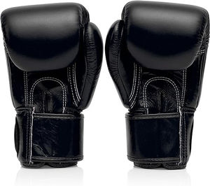 Guantes de Boxeo de Piel Sintética PU Hechos a Medida de Alta Calidad, Guantes de MMA Ligeros y Transpirables de Primera Calidad, Cómodos y de Marca Personalizada - Product Image 2