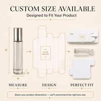 Boîtes d'emballage en carton personnalisées avec logo, boîtes d'emballage pour parfums, boîtes d'emballage pour bouteilles