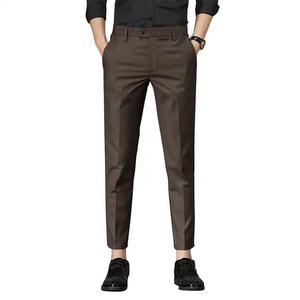 ชุดเดรสสำหรับผู้ชายกางเกงผ้านุ่มสำหรับผู้ชายชุดเดรสน้ำหนักเบาสวมใส่สบายระบายอากาศได้ดี - Product Image 3