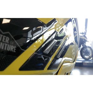 2 Pezzi Protezioni Laterali 3D per Moto Suzuki V-STROM 1050, Copertura Serbatoio Compatibile - Product Image 2