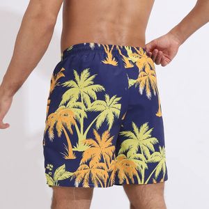 Custom Logo <b>Men's</b> Printed Shorts Summer Quick Dry Breathable Beach Wear Swimming Shorts Swim <b>Trunks</b> for <b>Men</b> - Product Image 2