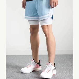 Pantalones cortos de baloncesto, pantalones cortos atléticos de 5 pulgadas, pantalones cortos de estilo americano, pantalones deportivos transpirables para Fitness, correr, ropa informal - Product Image 4