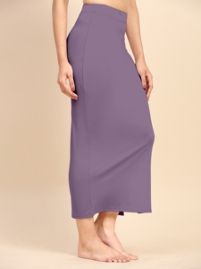 Trendmalls Breathable for Spandex <b>Saree</b> Shapewear <b>Petticoat</b> for Women Plum (P02) - Product Image 5
