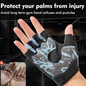 Half-Finger <b>Gloves</b> Cycling Anti-Slip Breathable Anti-Shock Sports <b>Gloves</b> Bike Bicycle 2026 New Design Sports Bike Bicycle <b>Gloves</b> - Product Image 4