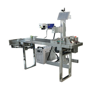 Túi nhựa và hộp giấy tự động phân trang Máy băng tải 5 Wát UV Laser đánh dấu sản xuất ngày sản phẩm Mã in máy - Product Image 5