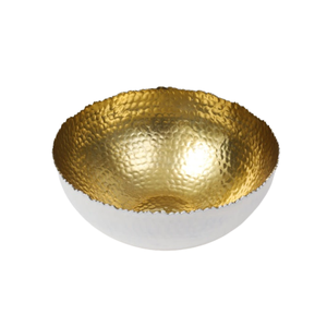 BOL DISEÑADOR METAL ORO Y PLATA DECORATIVO DE LUJO MODERNO - Product Image 3