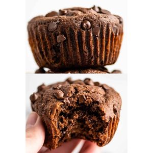 <b>Silicone</b> Mini Brownie Mold Muffin Cupcake <b>Baking</b> Pan 6 Pcs - Product Image 2