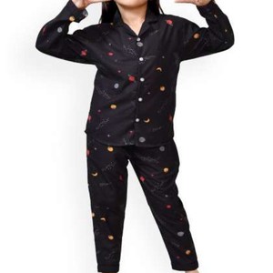 Pyjamas pour femmes à manches longues pantalon lâche doux costume de nuit filles dames vêtements de nuit vêtements de maison coton main bloc imprimé fleuri ensemble - Product Image 4