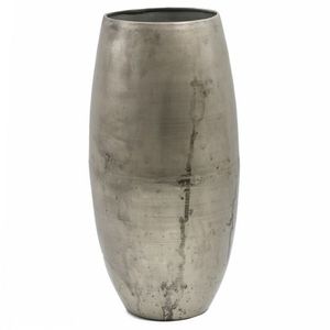 Hermoso florero de metal de primera calidad con grabado artístico, que agrega un toque de lujo y sofisticación a los interiores de las casas - Product Image 5