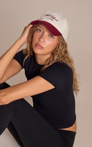 Gorra de Béisbol de Seis Paneles Personalizada de Alta Calidad con Diseño Nuevo de Dos Tonos Santa Monica Bordada, Cierre de Hebilla Metálica Ajustable - Product Image 3