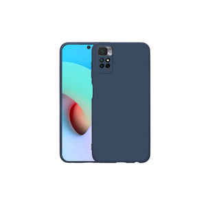 Funda Protectora de Silicona Premium Azul Marino HZRV Serie Mara para Xiaomi Redmi Note 11S Global Vivo, Modelo de Cubierta Trasera - Product Image 1