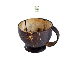 100ml Eco-Friendly Disposable <b>Tea</b> <b>Cups</b> 100% Natural Coconut Shell Bulk Packaging <b>Tea</b> <b>Cups</b> & <b>Saucers</b> - Product Image 1