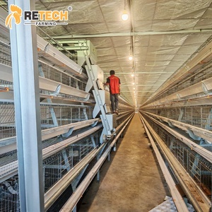 Jaula automática <span class=keywords><strong>de</strong></span> tipo A para gallinas ponedoras, jaula <span class=keywords><strong>de</strong></span> batería para pollos, granja <span class=keywords><strong>de</strong></span> aves <span class=keywords><strong>de</strong></span> corral para <span class=keywords><strong>Guinea</strong></span>, Alemania, Nigeria - Product Image 6