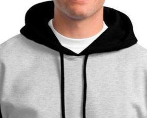 Sudaderas con Capucha Personalizadas de Algodón 100% para Hombre, Estilo Casual de Invierno, Color Sólido, Alta Calidad para Adultos - Product Image 2