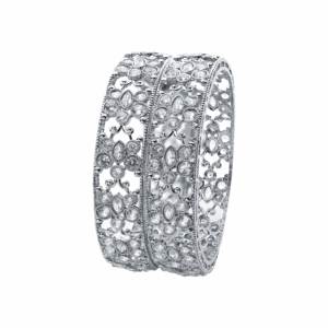 Bracelets en rhodium AD inversés de style ethnique de luxe moderne vêtements de tous les jours bracelets en laiton de mode religieuse orthodoxe - Product Image 1