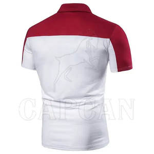 Tela de punto de patrón sólido ligero para hombres para Polos parches personalizados transpirable manga corta Sialkot ropa - Product Image 5