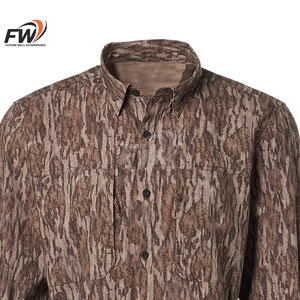 Chemises de pêche personnalisables pour hommes ODM/OEM à manches longues, séchage rapide, pour activités de plein air, randonnée, course, natation, chasse 2026 - Product Image 4