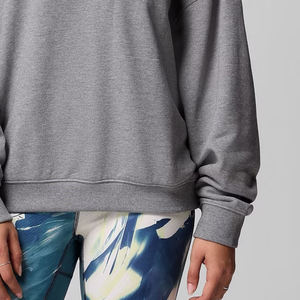 Cotton Polyester Soft Material Women Sweatshirt With Factory Rate For <b>Bulk</b> Buyers Casual Wear OEM Service Full Sleeves And Logo - Product Image 4