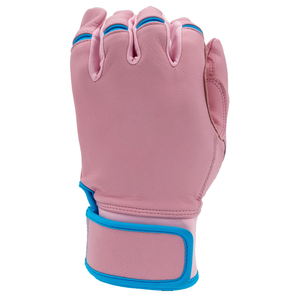 Guantes de béisbol personalizados Guantes de bateo de puño corto Guantes de béisbol de color único para golpear para jugadores adultos y jóvenes - Product Image 2