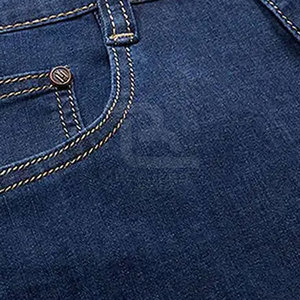 Nuevo estilo hecho a medida 100% algodón Casual Jeans Shorts Color sólido transpirable secado rápido hecho en Pakistán para hombres logotipo personalizado - Product Image 3