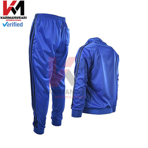 Ensemble de survêtement coupe-vent pour homme, veste légère et pantalon de jogging, tenue 2 pièces pour la course à pied, la salle de sport, l'entraînement et le fitness - Product Image 4