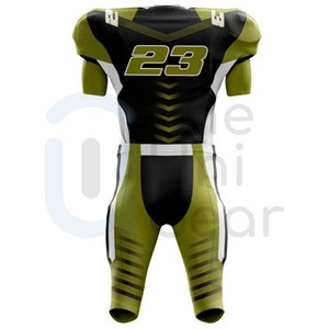 Nouvelle Arrivée Vente Chaude Maillot Football Américain Vêtements De Football Pour Hommes Football Américain Uniforme Maillot et Pantalon vêtements de Sport - Product Image 2