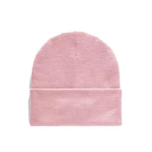 El último gorro de invierno de lana merino unisex, gorro de punto personalizable con estampado de hojaldre y gorro jacquard con logotipo personalizado - Product Image 1