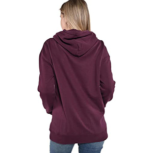 Sudadera con Capucha de Algodón con Logotipo Personalizado, Ropa de Calle para Mujer, Sudadera con Capucha Transpirable y Antibolitas para Mujer - Product Image 6