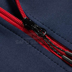 Conjunto de chándal de dos piezas para hombre, de alta calidad 100% de algodón, transpirable, diseño de talla grande, respetuoso con el medio ambiente para el ejercicio al aire libre de adultos - Product Image 4