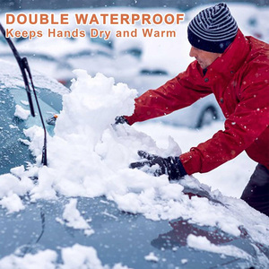 Gants d'hiver imprimés avec logo personnalisé pour hommes et femmes Écran tactile chaleureux pour la pêche en plein air Personnalisation disponible - Product Image 2