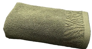 Toallas de baño de algodón Premium DE LA India Diseños Jacquard bordados sólidos lisos Logotipo personalizado Tejido para hoteles y uso en la playa - Product Image 4