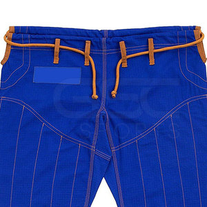 Jiu Jitsu ชุดเครื่องแบบ GI 100% ผ้าคอตตอนทนทานและระบายอากาศได้ดี450gsm ทอไข่มุก - Product Image 5