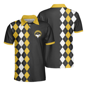 เสื้อโปโลสำหรับผู้ชายเสื้อโปโลกอล์ฟแบบสั่งทำแห้งเร็วเสื้อโปโลระบายอากาศพิมพ์ลายดิจิตอลเต็มรูปแบบเสื้อโปโลสำหรับผู้ชาย - Product Image 4