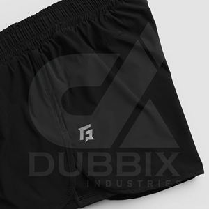 Short femme personnalisable 100% polyester coupe droite respirant avec logo autocollant et motif de couleur design short femme - Product Image 5