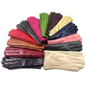 Guantes de cuero de moda Guantes de moda para hombre Guante de vestir Piel de oveja Servicio OEM Vida diaria personalizada - Product Image 4