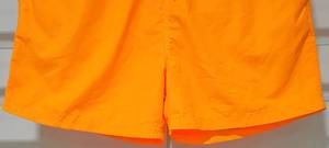 Shorts de bain mi-longs pour hommes, sportifs, à séchage rapide, taille élastique, en tissu tissé 100 % polyester, style uni, en maille satinée - Product Image 3