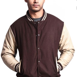 Men's Varsity Baseball Jacket Long Sleeve Casual Letterman Jackets Slim Fit Varsity Baseball Jackets 2026 - Product Image 5
