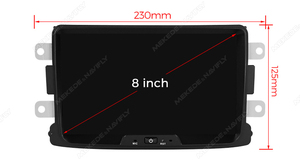 Lecteur multimédia automobile Android MEKEDE, navigation stéréo 8 pouces pour Renault <span class=keywords><strong>Dacia</strong></span> - Product Image 6