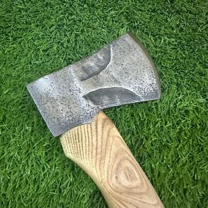 Jexmoo Custom 19,5 "Acero al carbono Tomahawks Mango de palisandro con Funda de cuero Regalo al aire libre Papá Hecho a mano Grado industrial - Product Image 4